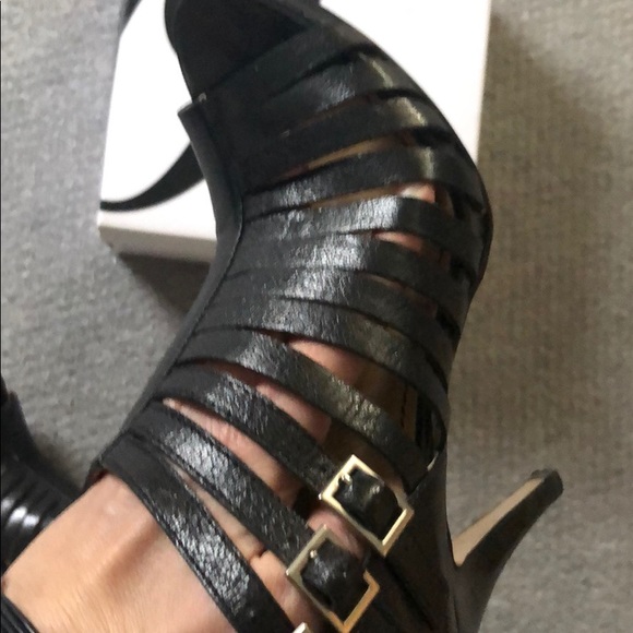 Nine West Hamish peep toe strapped heels - Picture 8 of 8